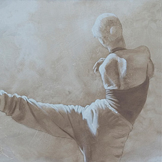 Balley Study VIII - Oil on Canvas - 16 x 20 - SOLD<br />