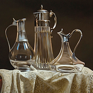 Decant - Oil on Canvas - 36 x 24 - SOLD<br />