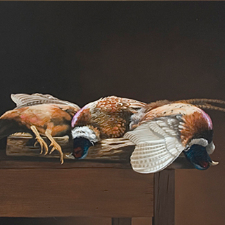 Full Brace - Oil on Canvas - 30 x 40 - SOLD<br />