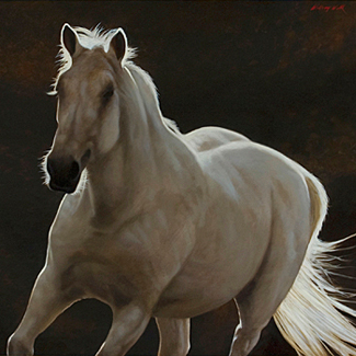 Night Mare - Oil on Canvas - 24 x 30 - $50,000<br />
