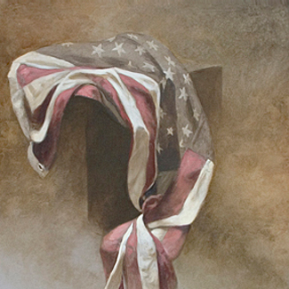 Study for Sovereign - Oil on Canvas - 30 x 24 - $25,000<br />