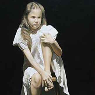The Liebendorfer Girl - Oil on Canvas - 36 x 24 - SOLD<br />