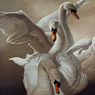 Triune - Oil on Canvas - 40 x 30 - $52,500<br />