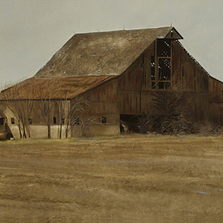 Greenfield Indiana - Oil on Canvas - 20 x 40 - $50,000<br />