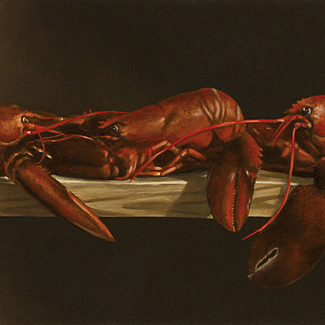 The Catch - Oil on Canvas - 16 x 30 - $35,000<br />