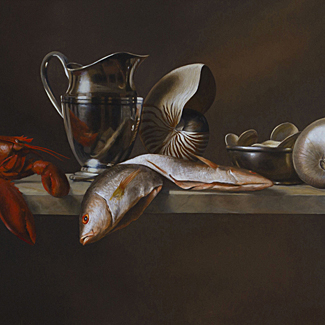 Frutti di Mare - Oil on Canvas - 24 x 36 - $54,500<br />