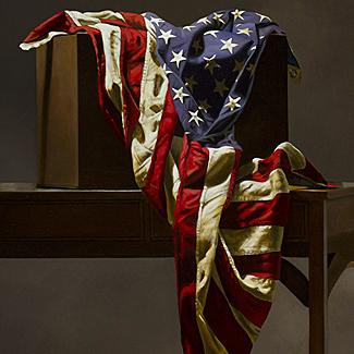 American Still Life - Oil on Canvas - 36 x 24 - $52,500<br />