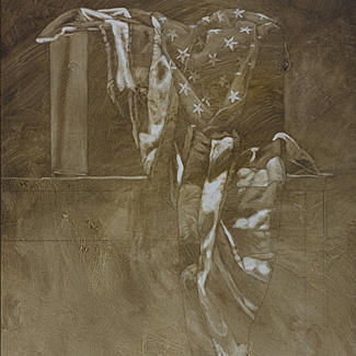 Study for American Still Life - Oil on Canvas - 36 x 24 - Inquire<br />
