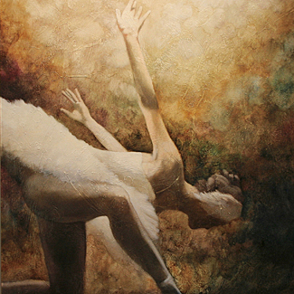 Dying Swan - Oil on Canvas - 40 x 30 - Inquire 