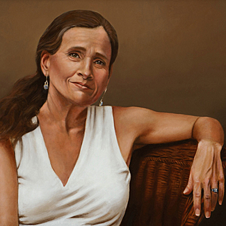 Portrait of Marie - Oil on Canvas - 20 x 30 - $65,000<br />